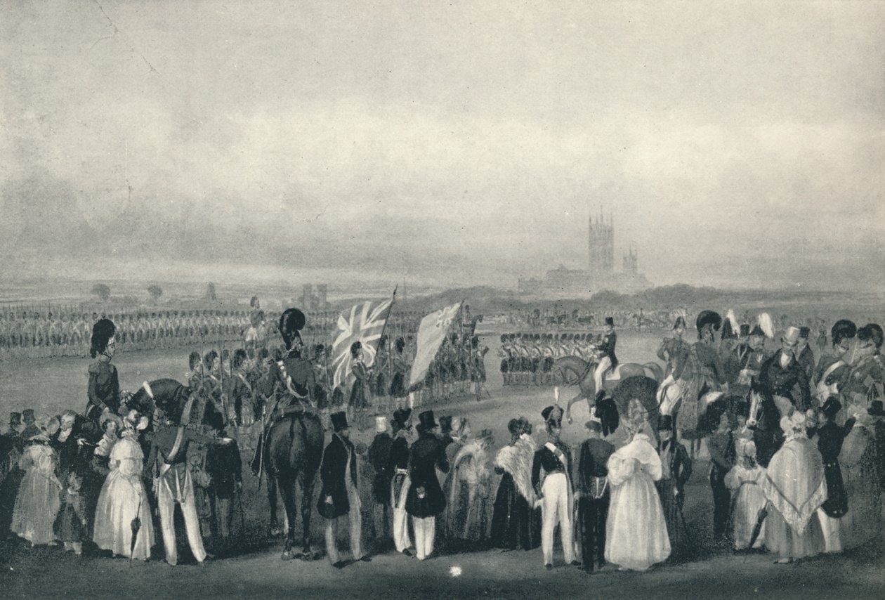 Presentación de nuevos colores a los 93º Highlanders, 7 de octubre de 1834, 1834 1909 de Unbekannt