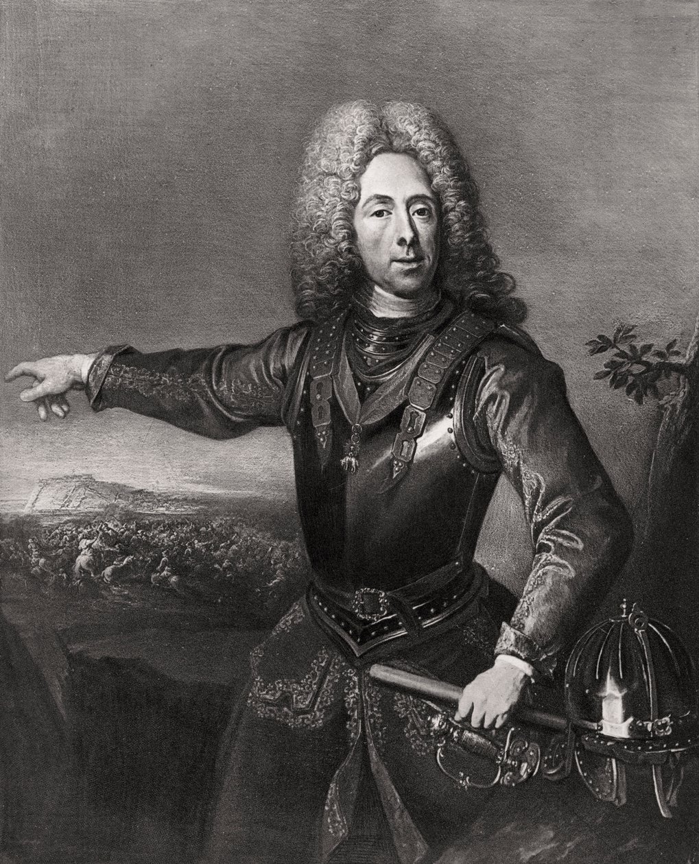 Príncipe Eugenio de Saboya, soldado austriaco nacido en Francia, 1718 1906 de Unbekannt