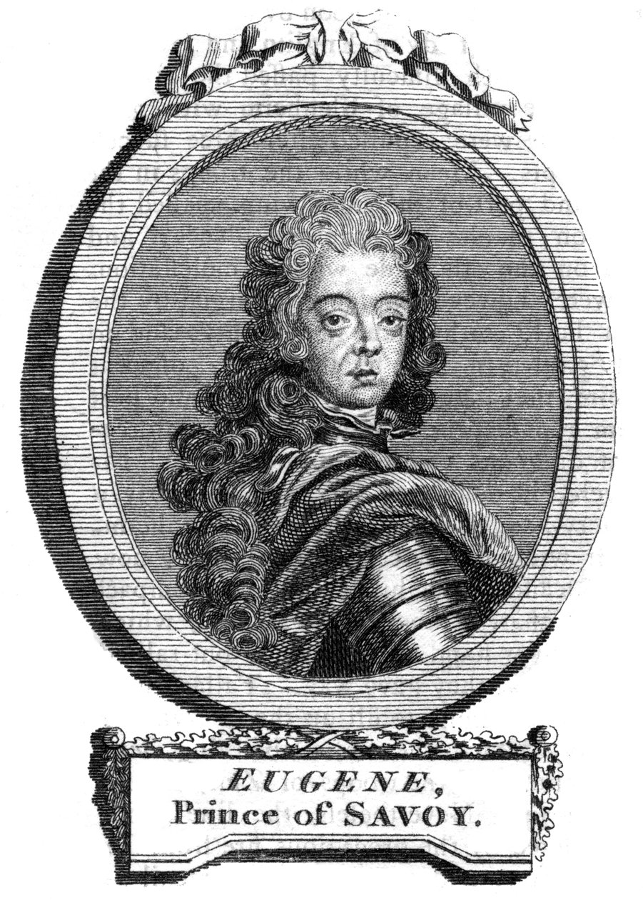 Príncipe Eugenio de Saboya, general en el ejército austríaco de Unbekannt