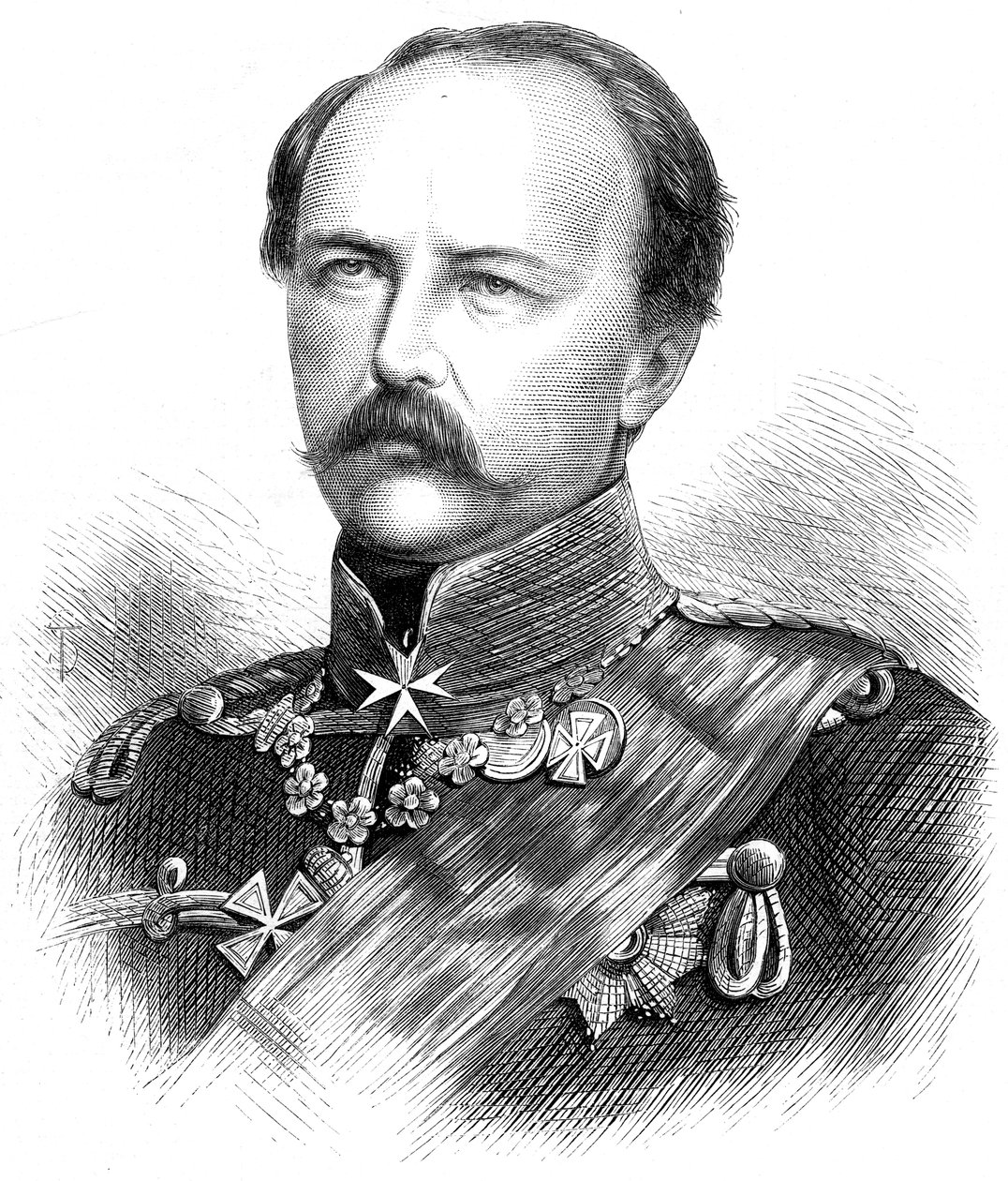 Príncipe Federico Carlos Nicolás de Prusia 1828-1885, 1870 de Unbekannt