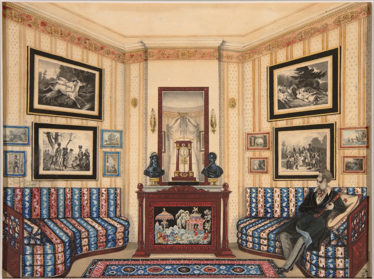 Sala del Príncipe Golitsyn, 1840s de Unbekannt