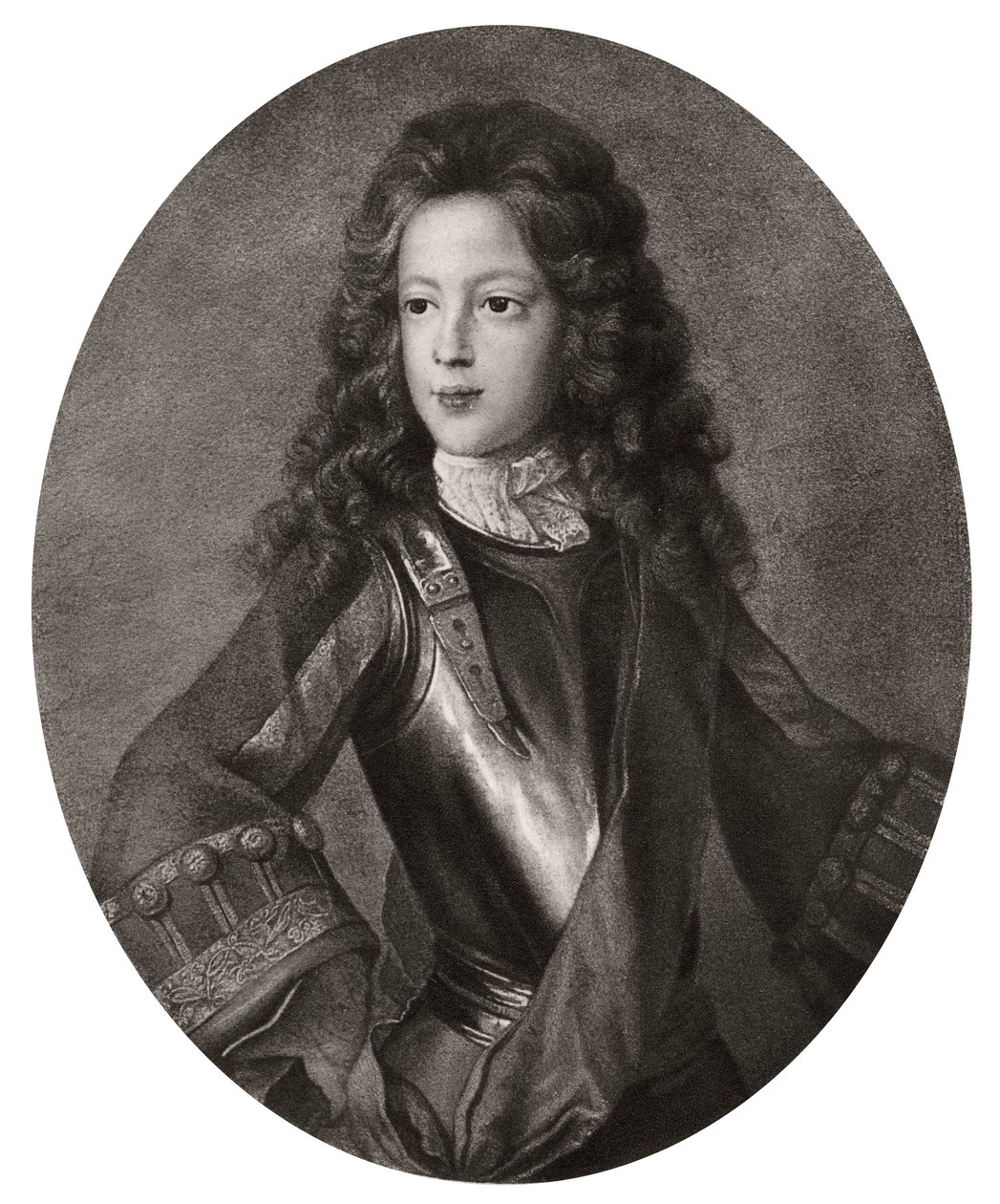 Príncipe James Francis Edward Stuart, el Viejo Pretendiente, c1700 1906 de Unbekannt