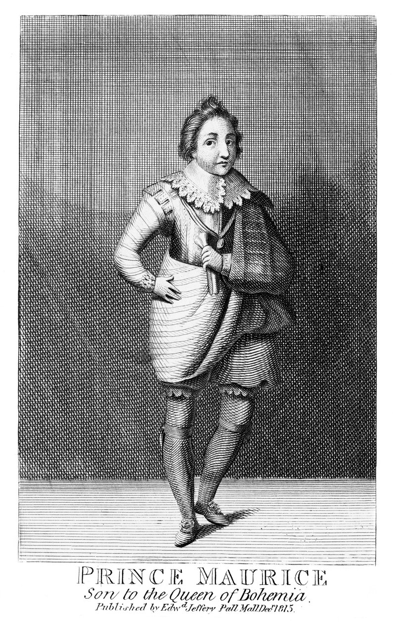 Príncipe Mauricio, hijo de la Reina de Bohemia, 1815 de Unbekannt