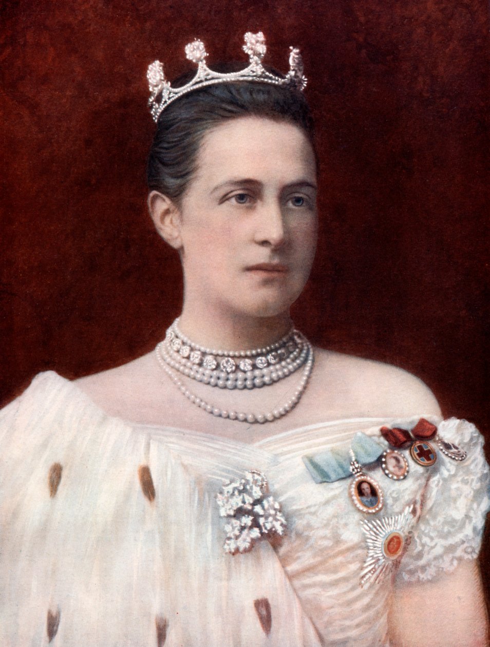 Princesa Olga Konstantinovna de Rusia, finales del siglo XIX-principios del siglo XX de Unbekannt
