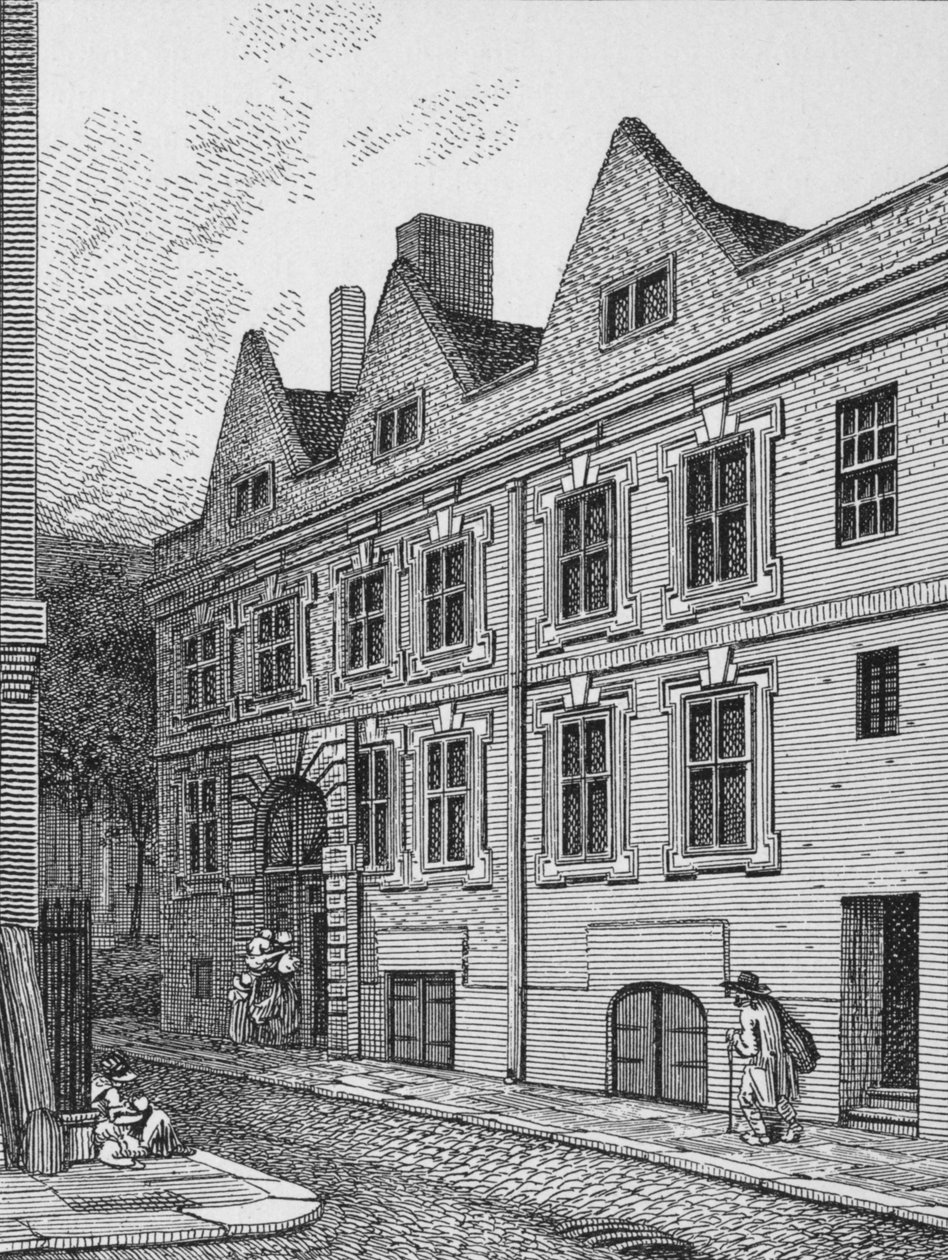 Entrada principal a Leathersellers Hall, Ciudad de Londres, 1801 1911 de Unbekannt