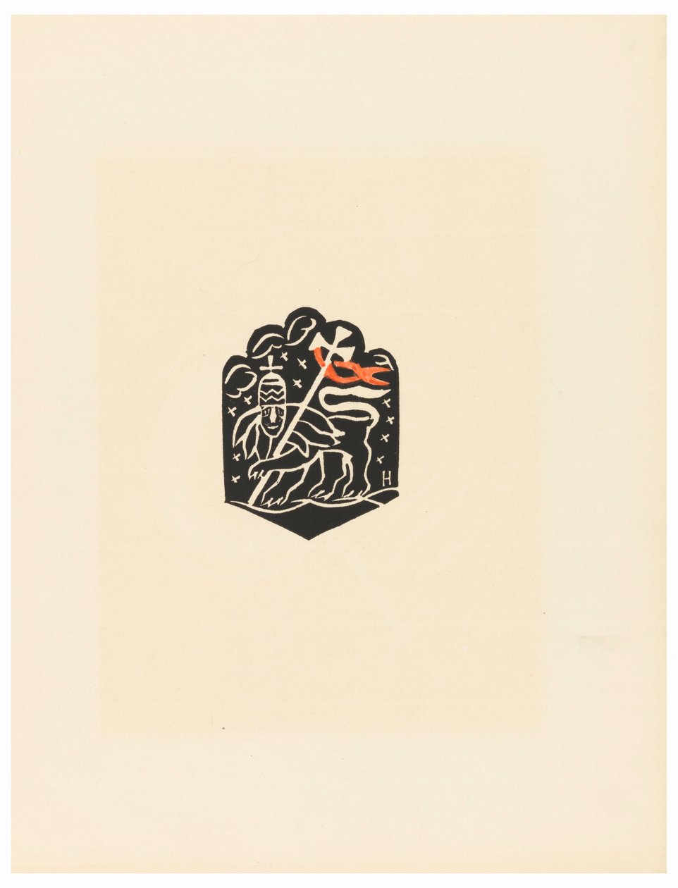 Impresión, viñeta, placa X, Etiopía, cili Christos, Madonna y santos, como los vi en las iluminaciones de antiguos códices etíopes, Portafolio, 1920 de Unbekannt