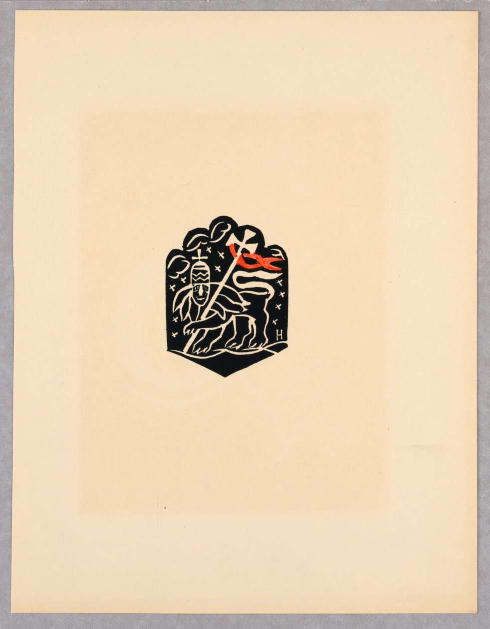 Impresión, viñeta, placa X, Etiopía, cili Christos, Madonna y santos, como los vi en las iluminaciones de antiguos códices etíopes, Portafolio, 1920 de Unbekannt