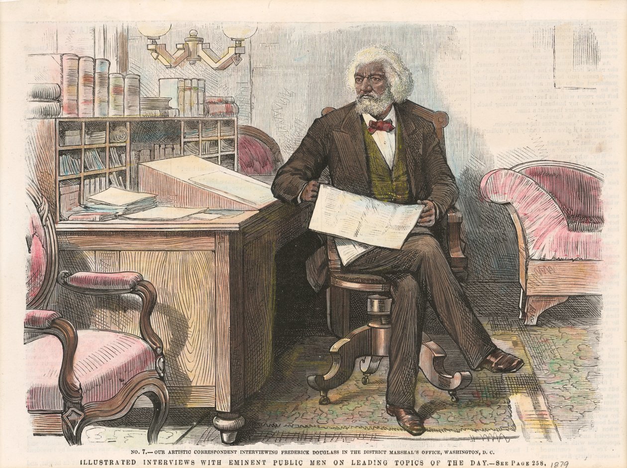 Impresión de Frederick Douglass, ca. 1879 de Unbekannt
