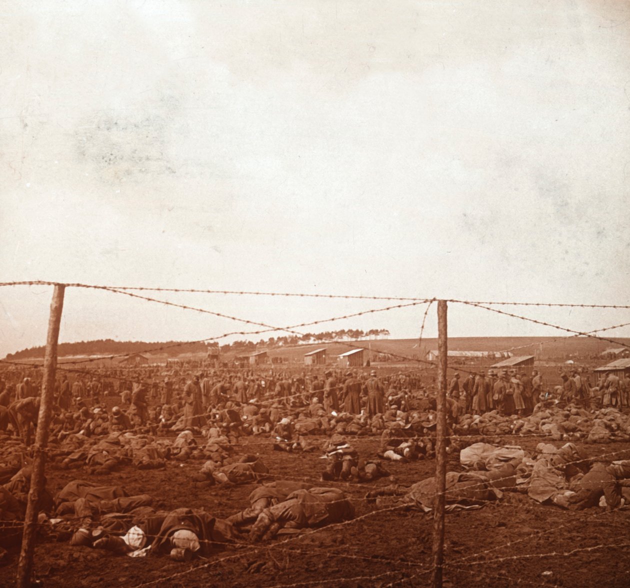 Campo de prisioneros, c1914-c1918 de Unbekannt