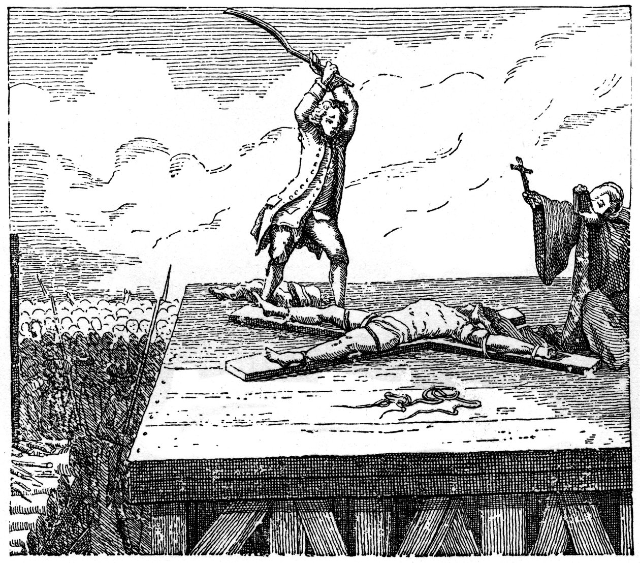 Prisionero recibe tortura, 1885 de Unbekannt