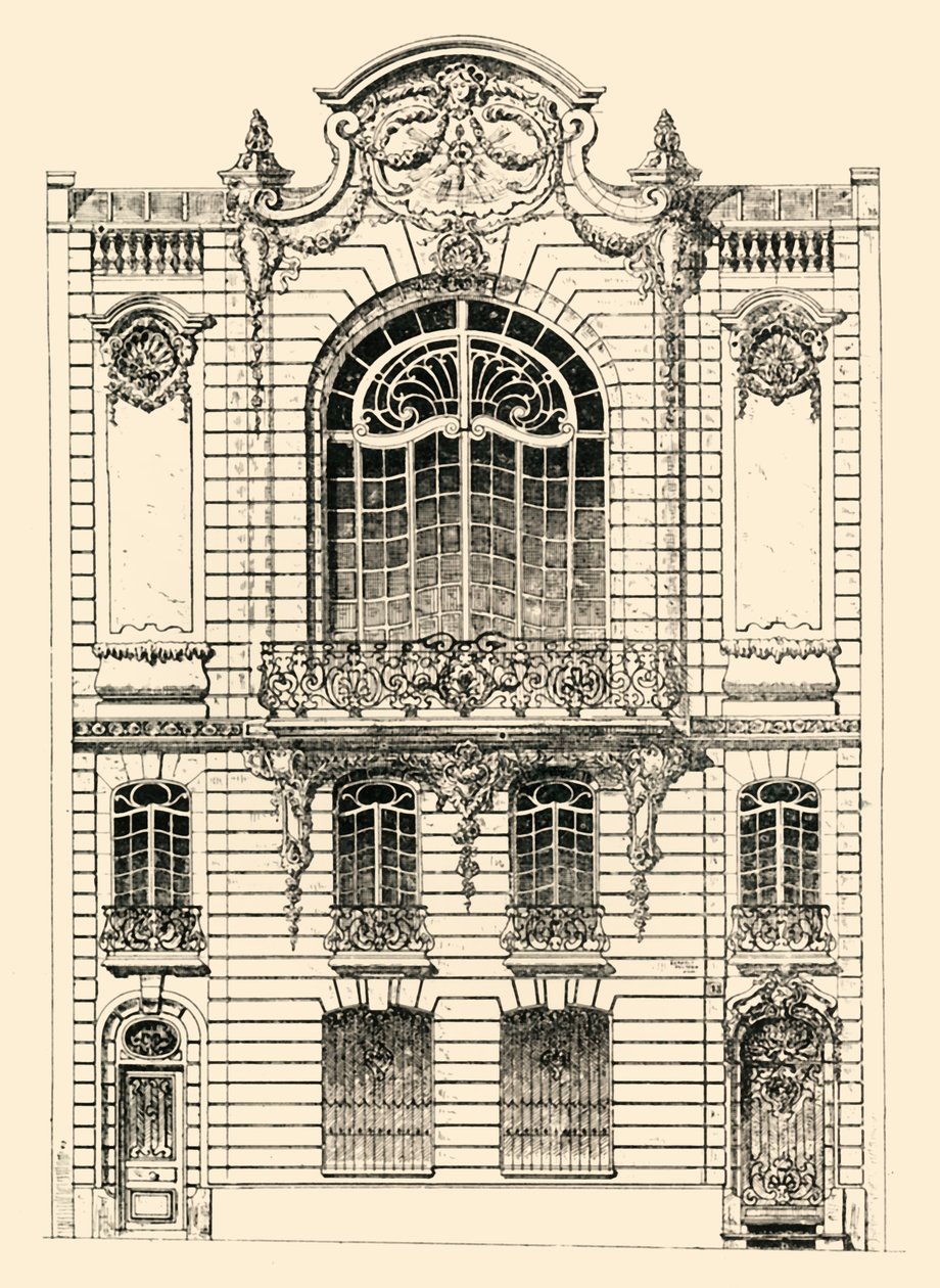 Casa privada en París, 1903 de Unbekannt