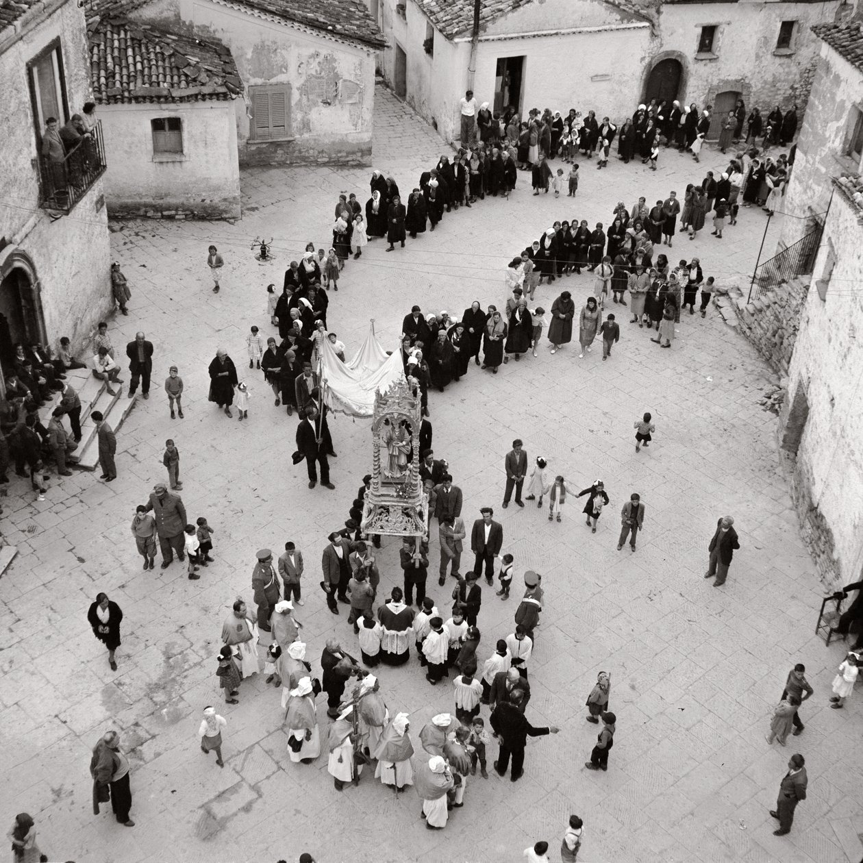 Procesión de Flagelantes, Albano di Lucania, Potenza, Basilicata, Italia de Unbekannt