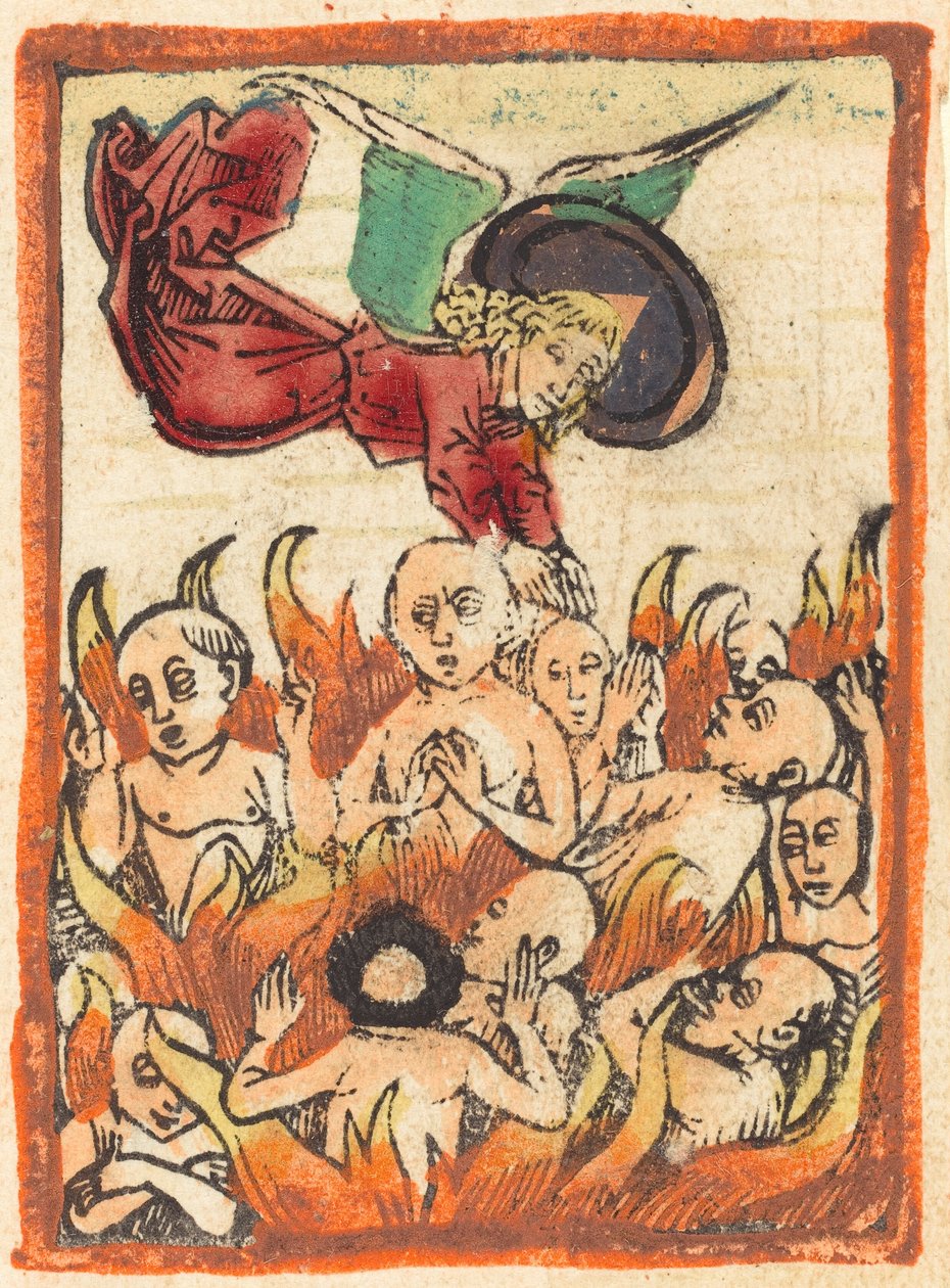 Purgatorio, c. 1480 de Unbekannt