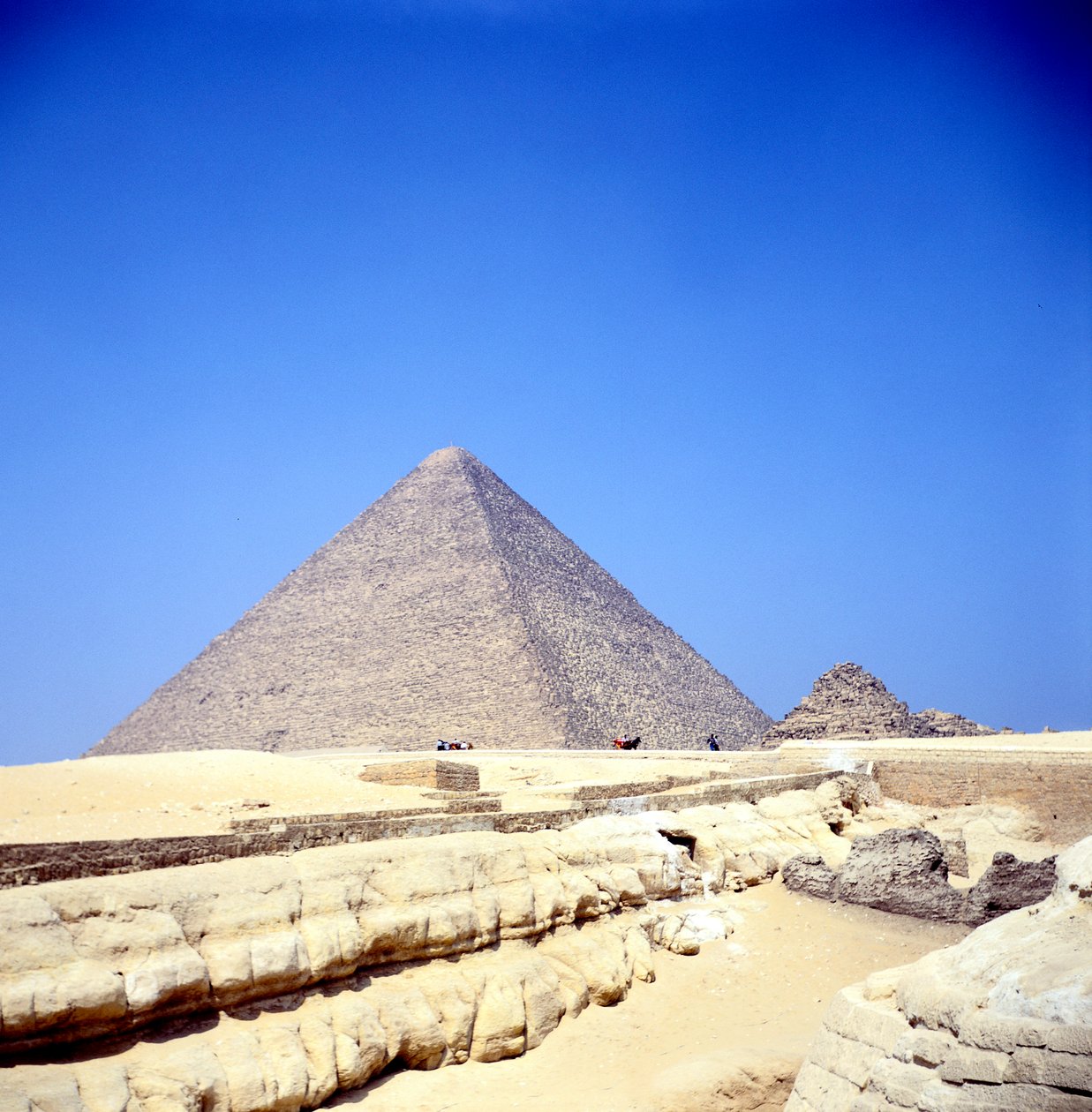 Pirámide en Giza, Egipto, Reino Antiguo, c26 siglo a.C. de Unbekannt