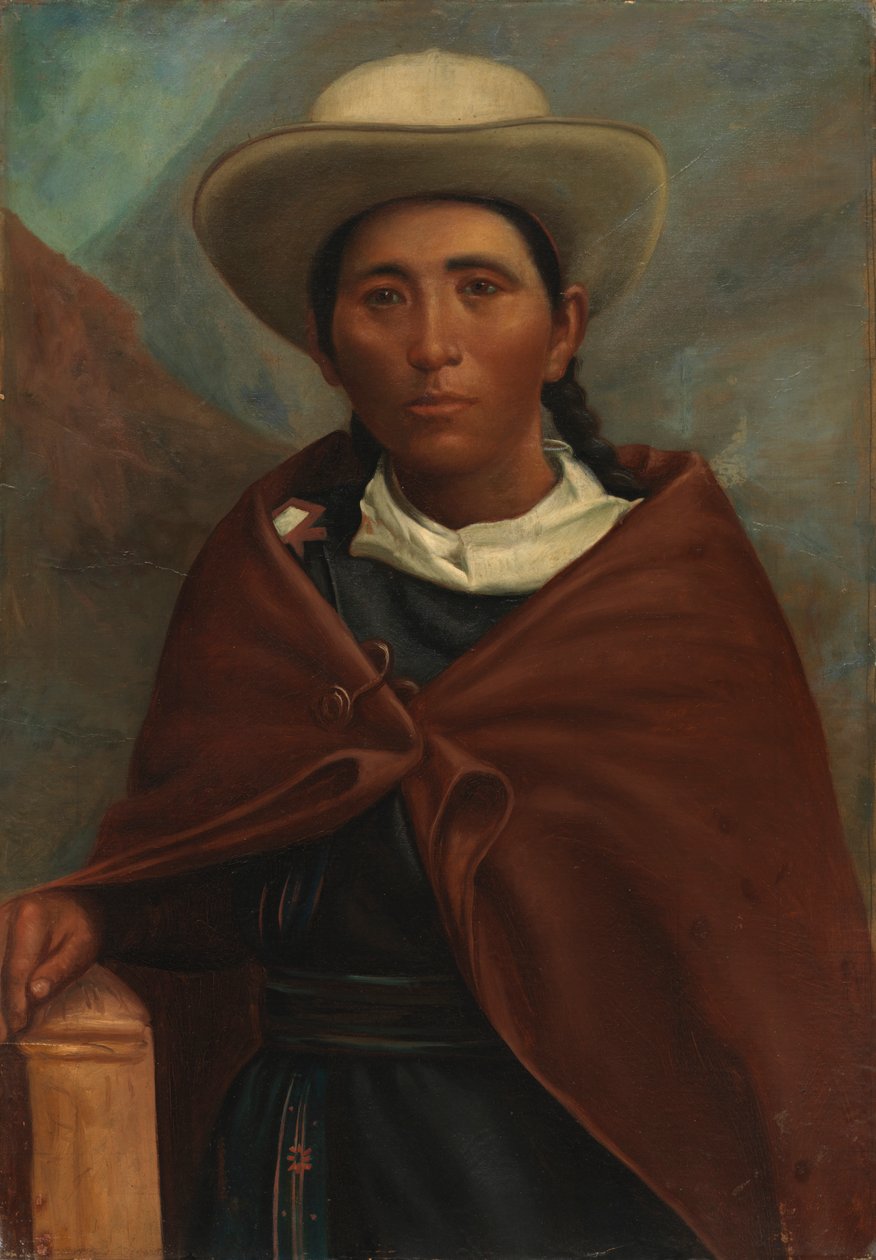 Mujer quechua, ca. 1890-1892 de Unbekannt