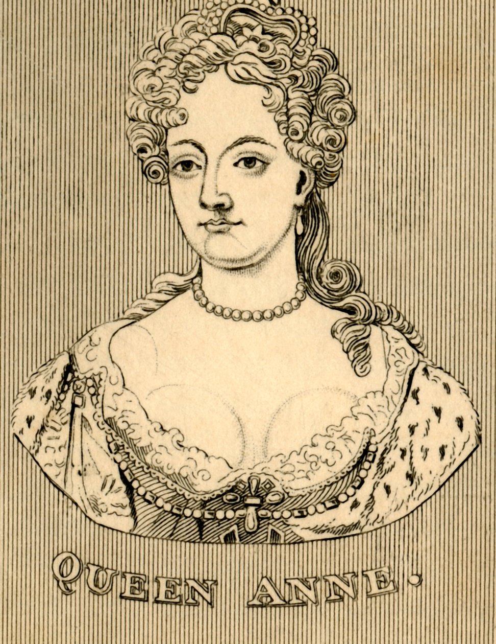 Reina Ana, 1665-1714, 1830 de Unbekannt