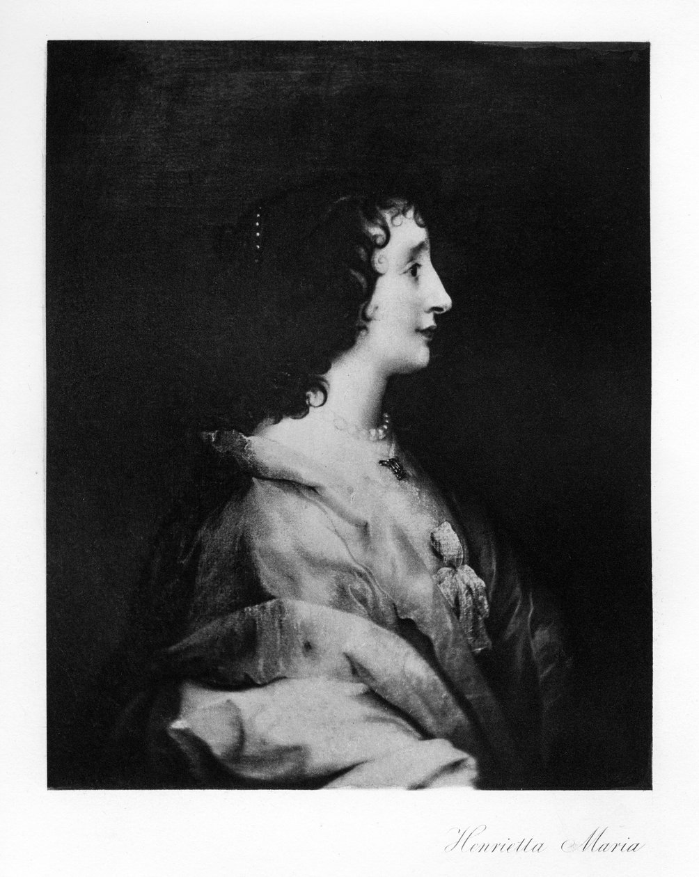 Reina Henrietta Maria, Reina Consorte de Inglaterra, Escocia e Irlanda, 1907 de Unbekannt
