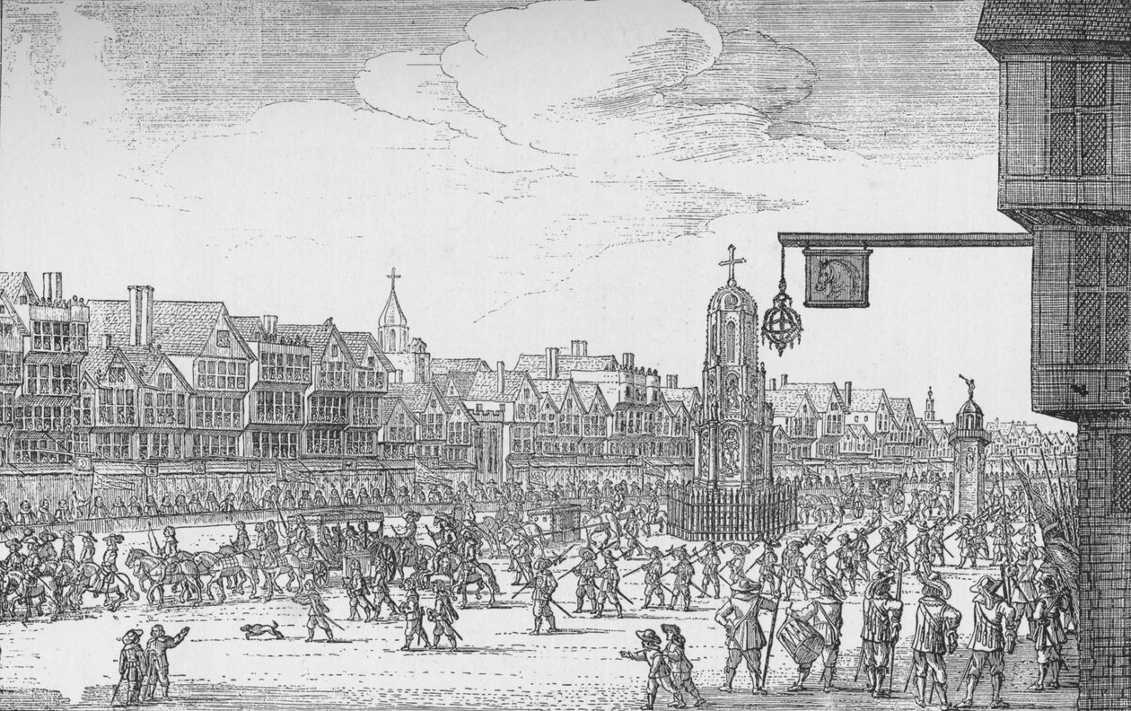 Entrada de la Reina Enriqueta María en Londres, 1625, 1903 de Unbekannt