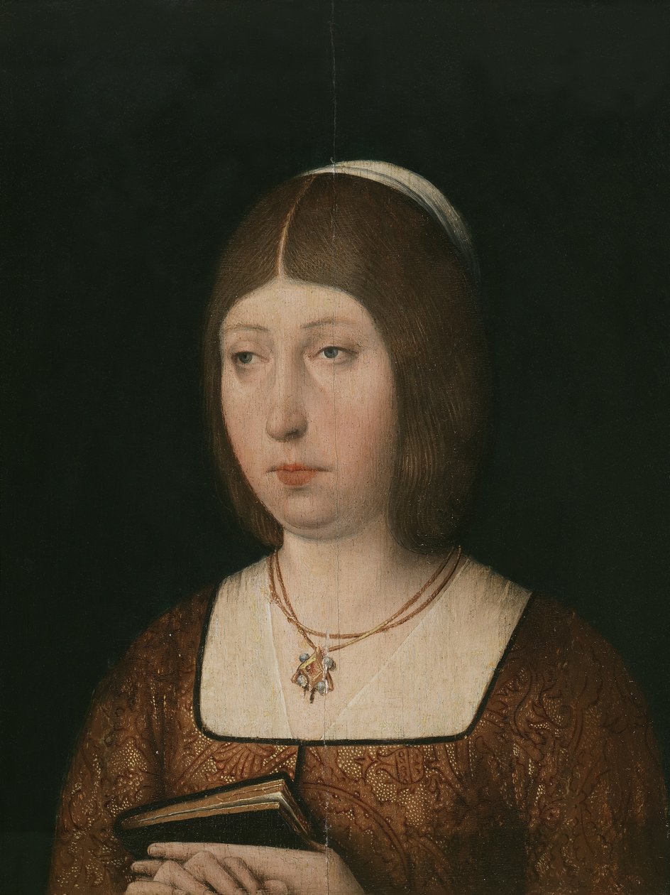 Reina Isabel I de Castilla, c. 1490 de Unbekannt