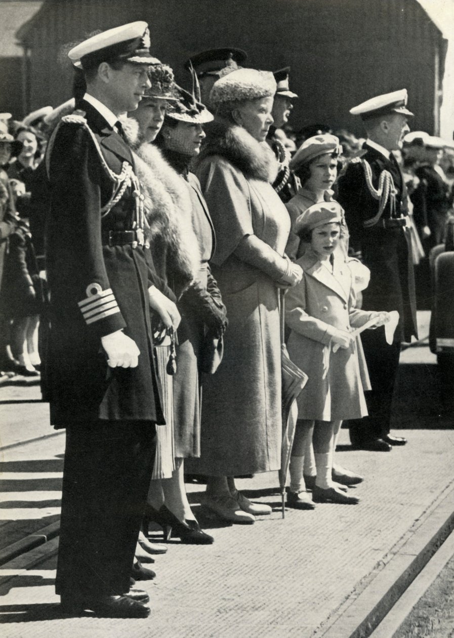 La Reina María parte para visitar Canadá, 1939, 1951 de Unbekannt