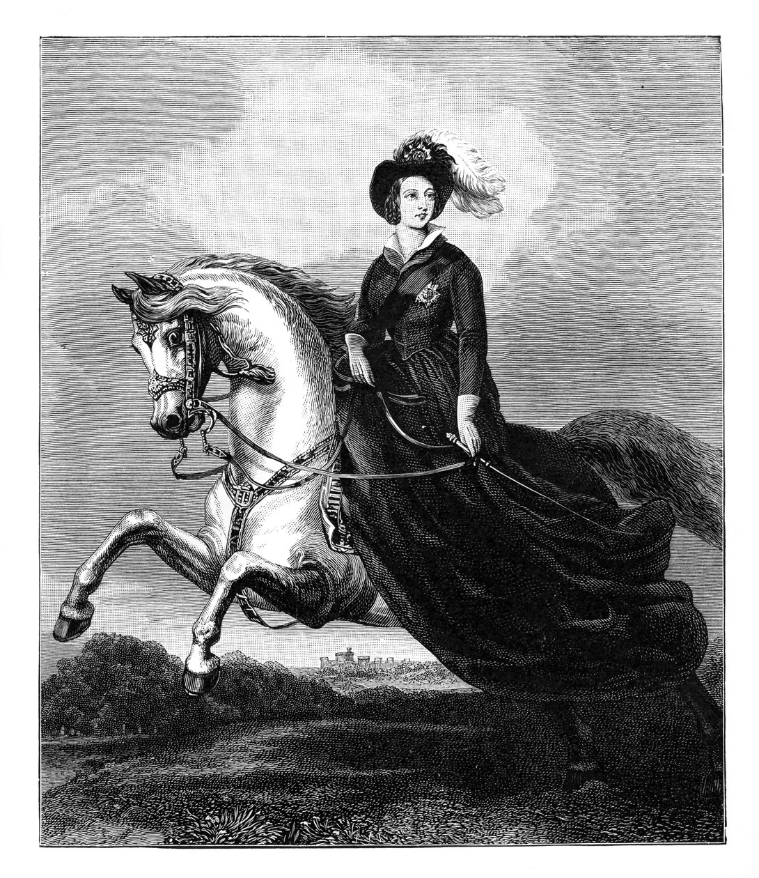 Reina Victoria, c. 1840s, finales del siglo XIX de Unbekannt
