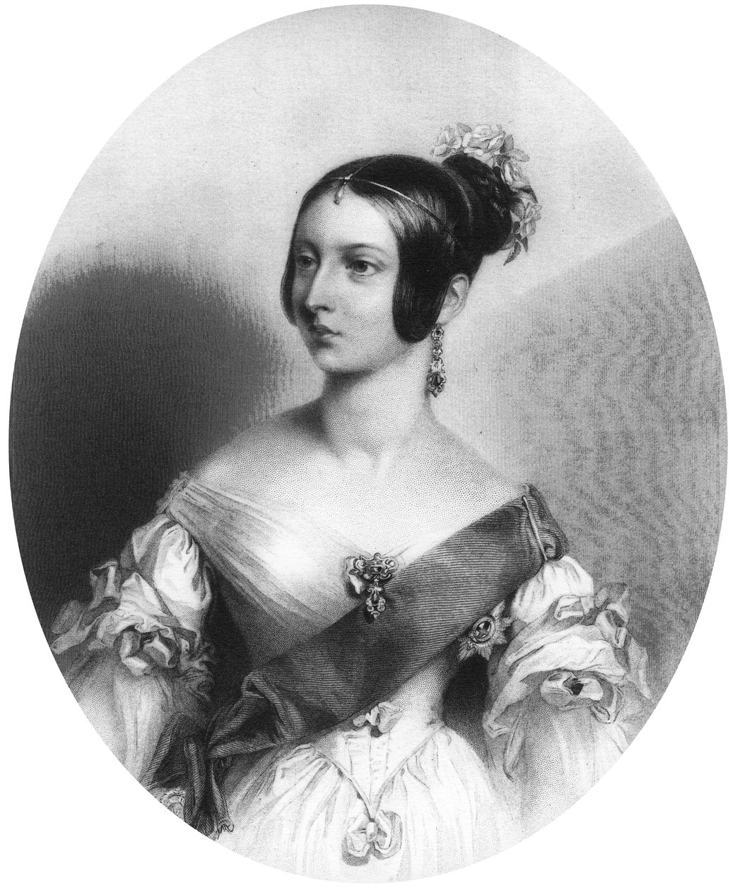 La Reina Victoria cuando joven, c1830s de Unbekannt