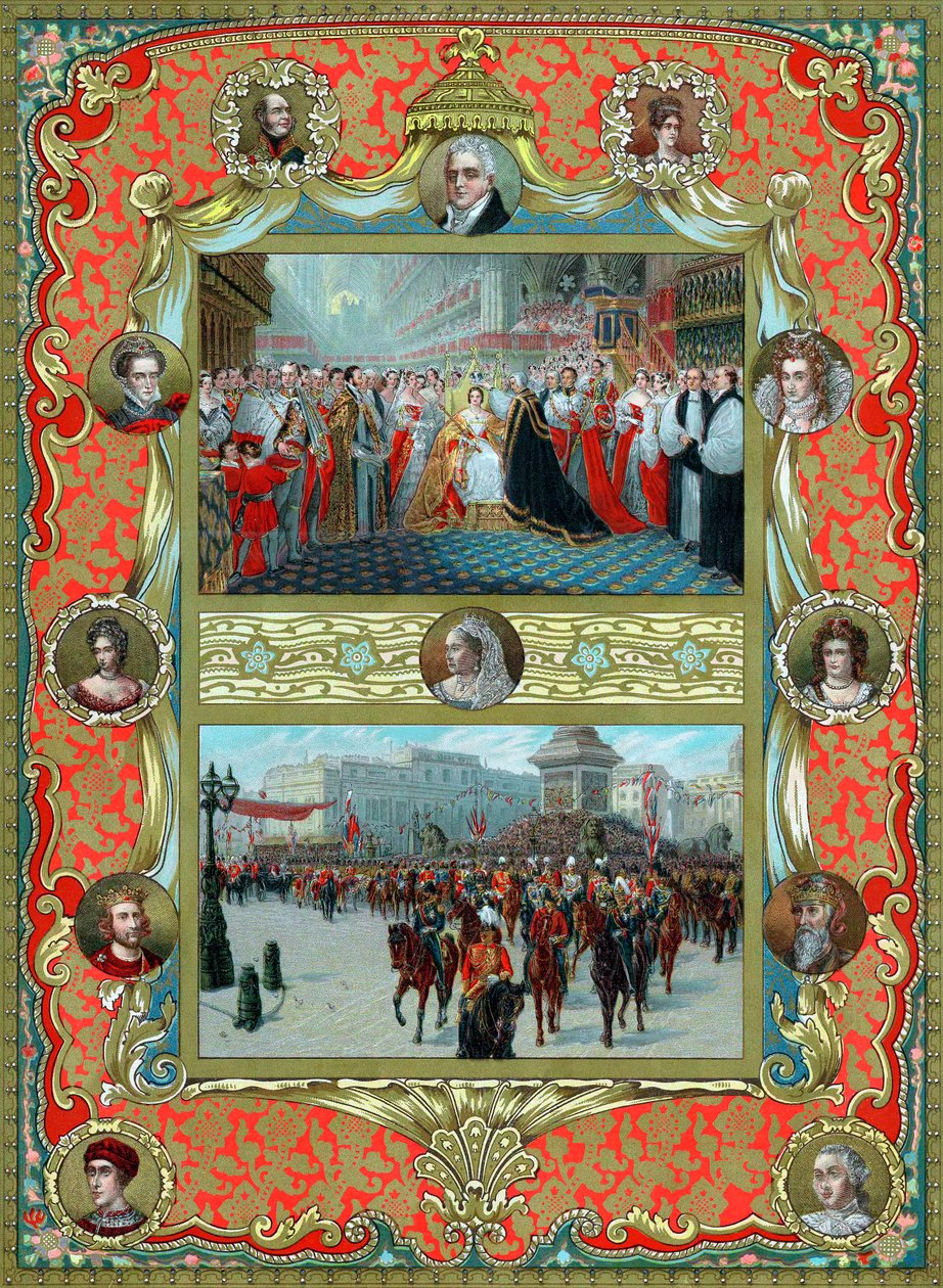Coronación de la Reina Victoria y Jubileo de Oro de Unbekannt