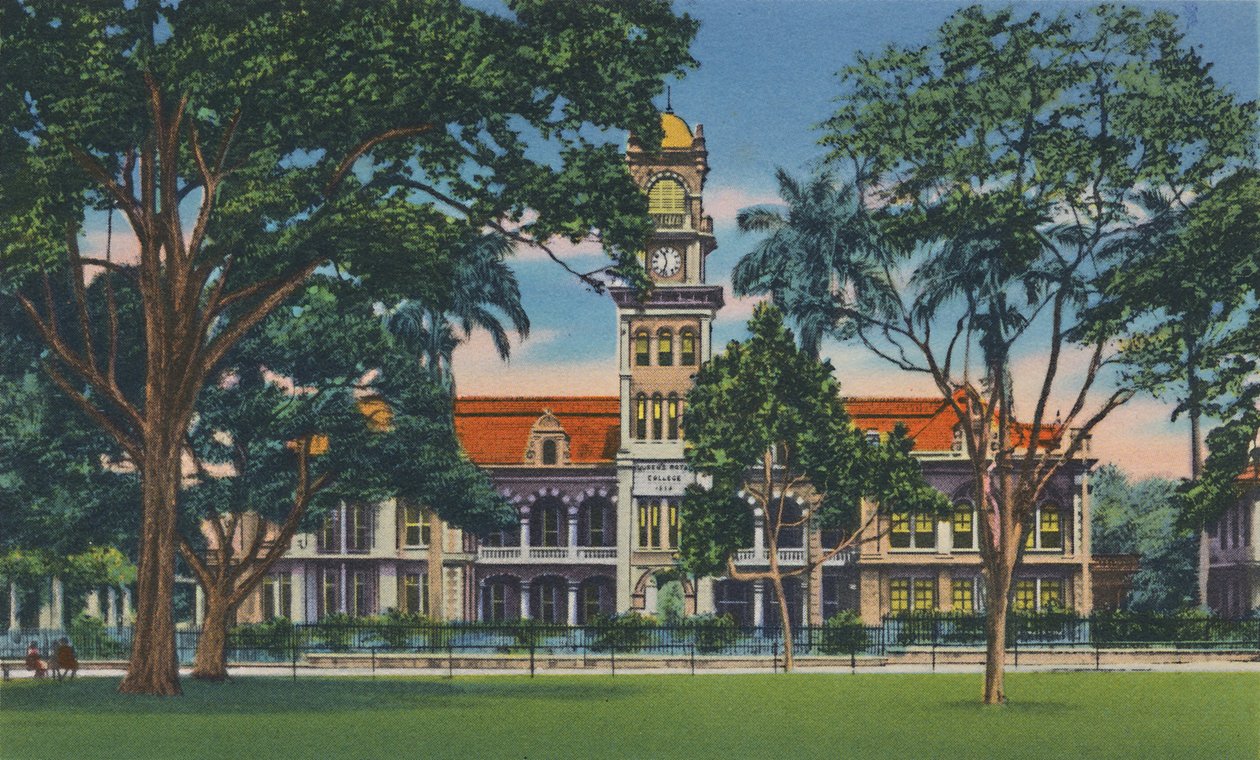 Queens Royal College, Trinidad, B.W.I., c1940s de Unbekannt