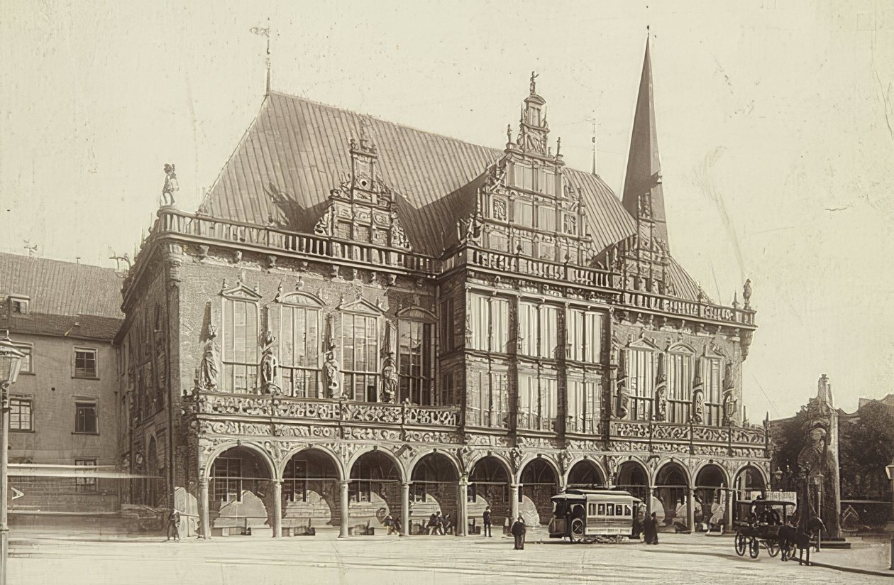 Ayuntamiento en Bremen de Unbekannt