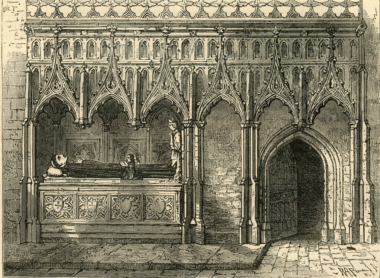 Tumba de Rayers, c. 1872 de Unbekannt