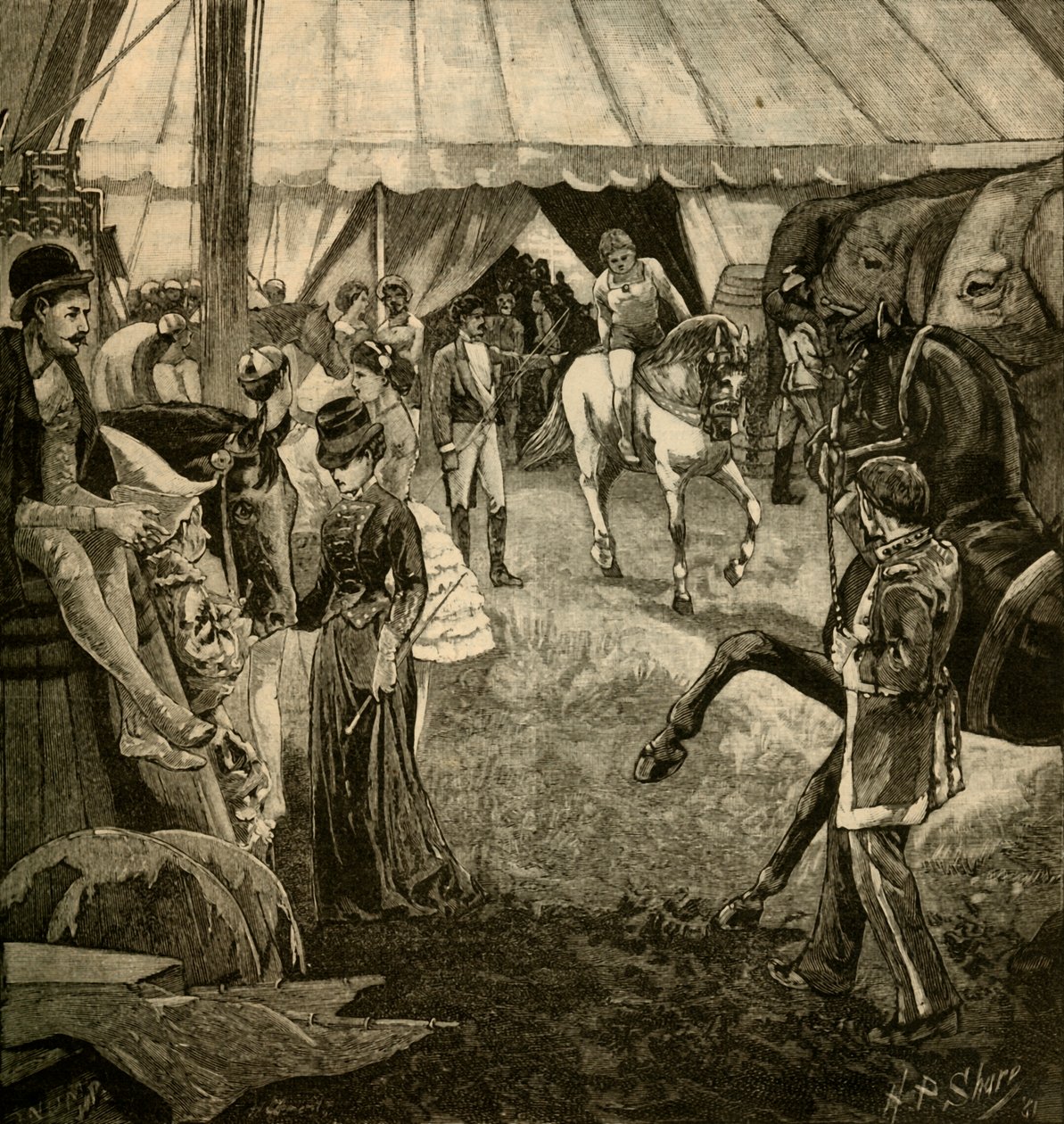 Listo para ser llamado al ring, 1882 de Unbekannt