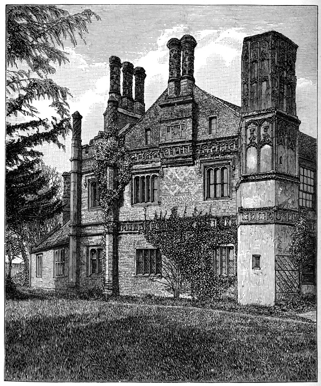 Casa Rectoral, Great Snoring, Norfolk, finales del siglo XV, 1893 de Unbekannt