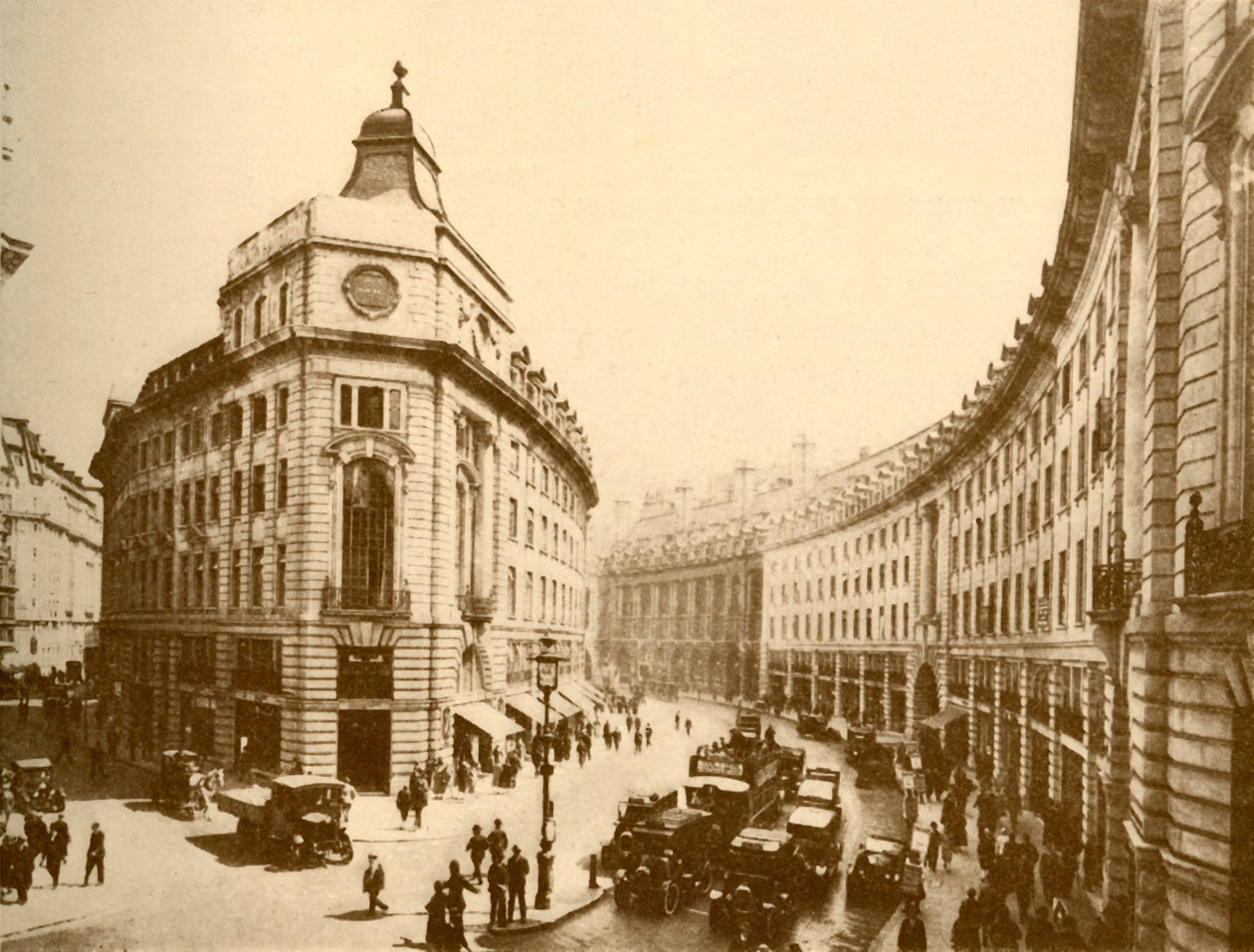 Regent Street reconstruida, c1930 de Unbekannt