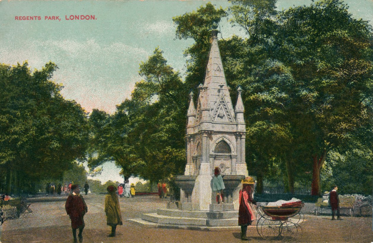 Regents Park, Londres, c1910 de Unbekannt
