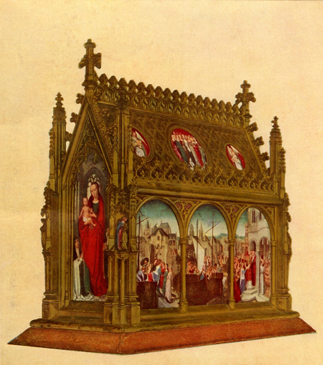 Relicario de Santa Úrsula, c1489 de Unbekannt
