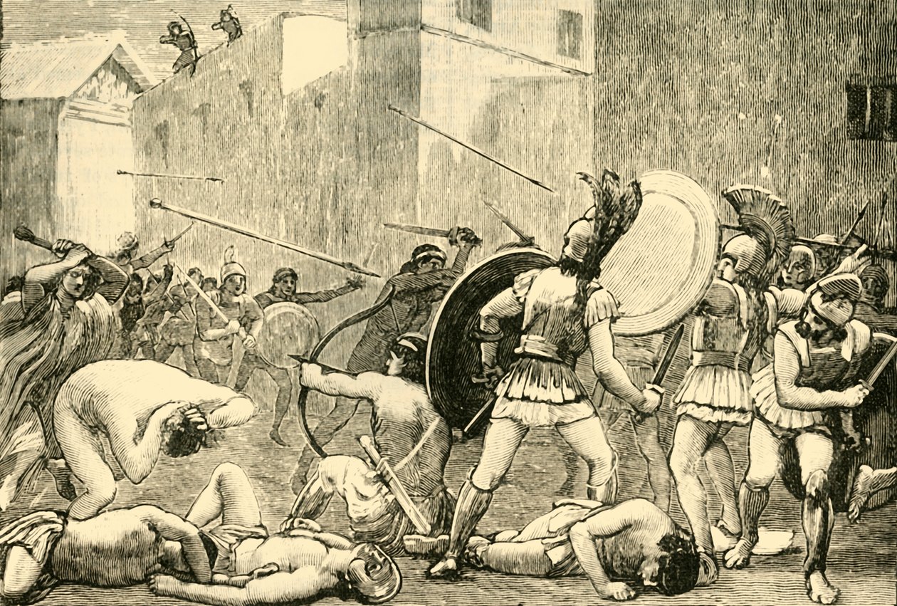 Repulsión de Pirro de Esparta de Unbekannt