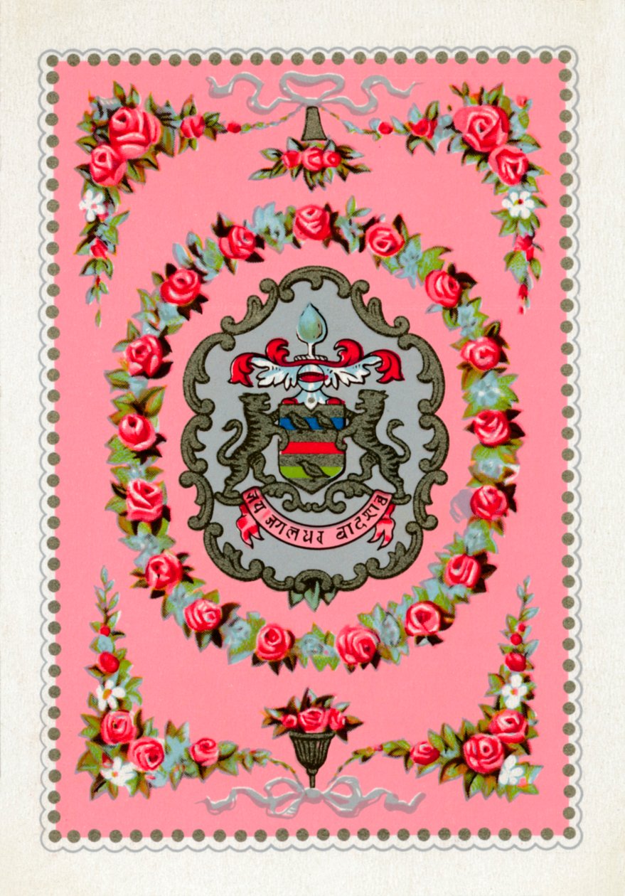 Reverso de una baraja de cartas de Goodall & Son Ltd., c1940 de Unbekannt