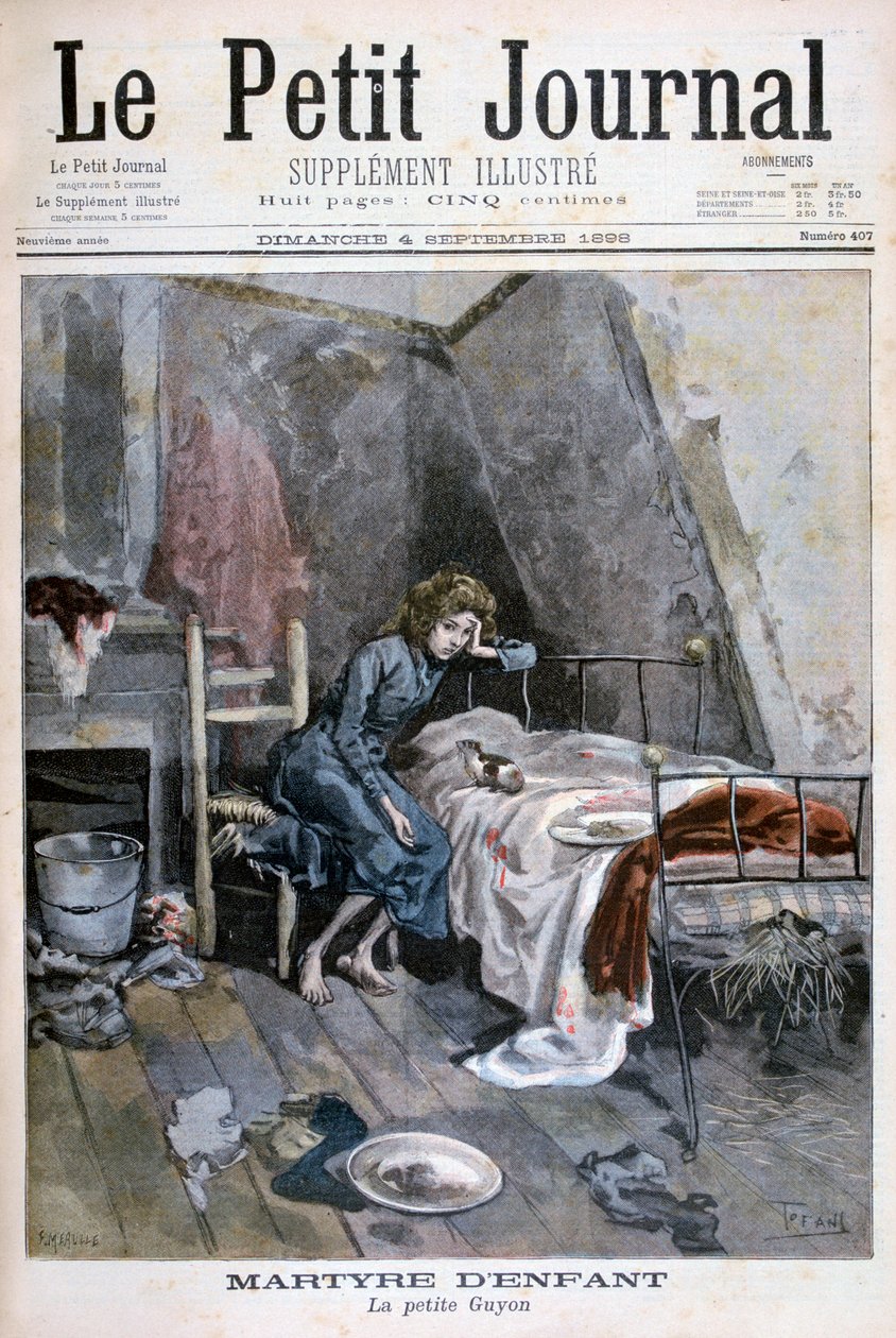 Revuelta de los ciegos en un hospicio, Francia, 1904 de Unbekannt