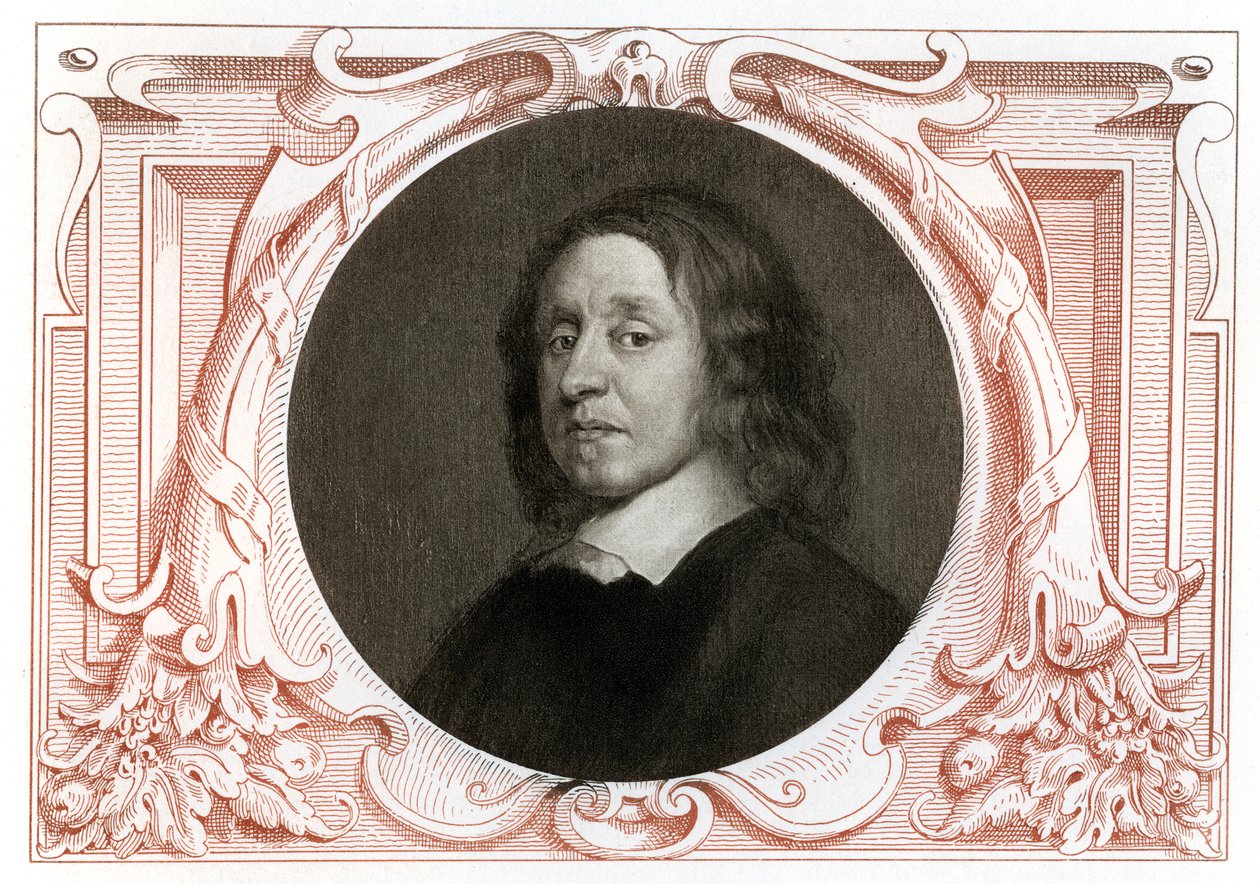 Richard Cromwell, segundo Lord Protector de Inglaterra, Escocia e Irlanda, siglo XVII, 1899 de Unbekannt