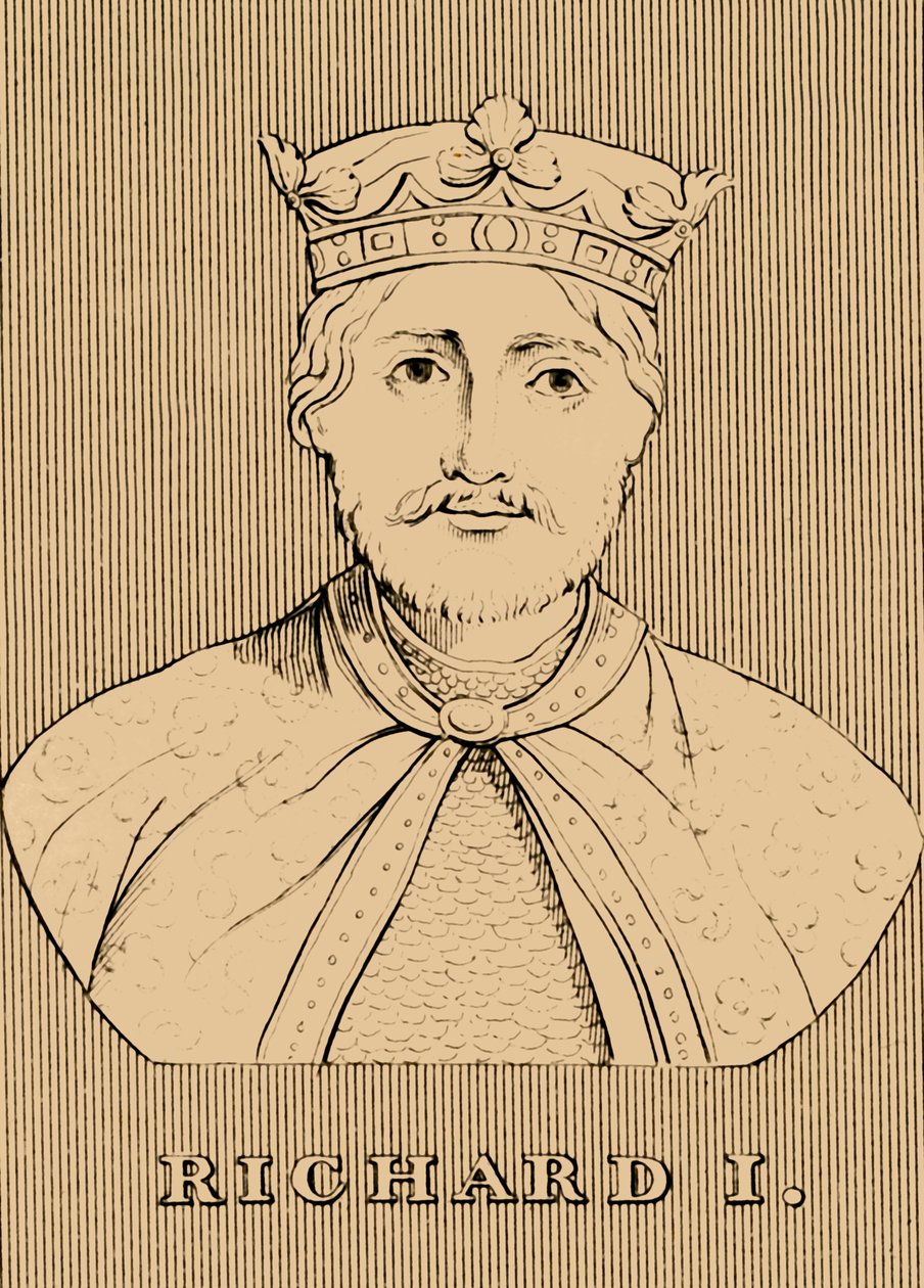 Ricardo I, 1157-1199, 1830 de Unbekannt