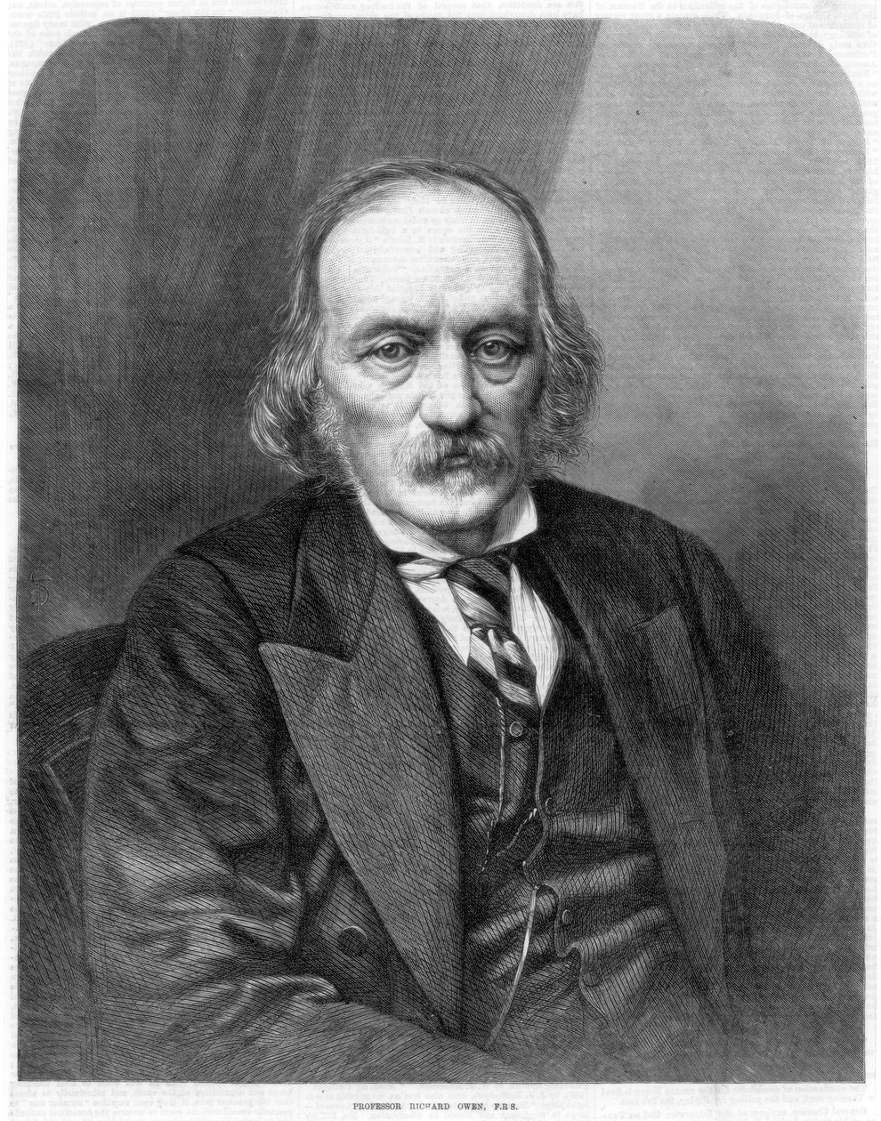 Richard Owen, anatomista y paleontólogo inglés, 1872 de Unbekannt