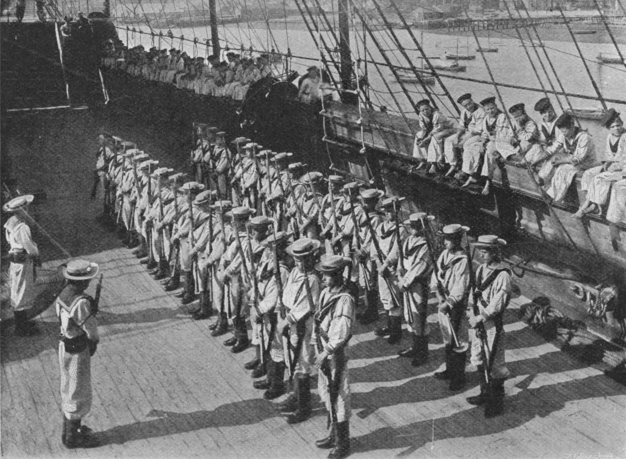 Ejercicio de fusil, c. 1900, 1910 de Unbekannt