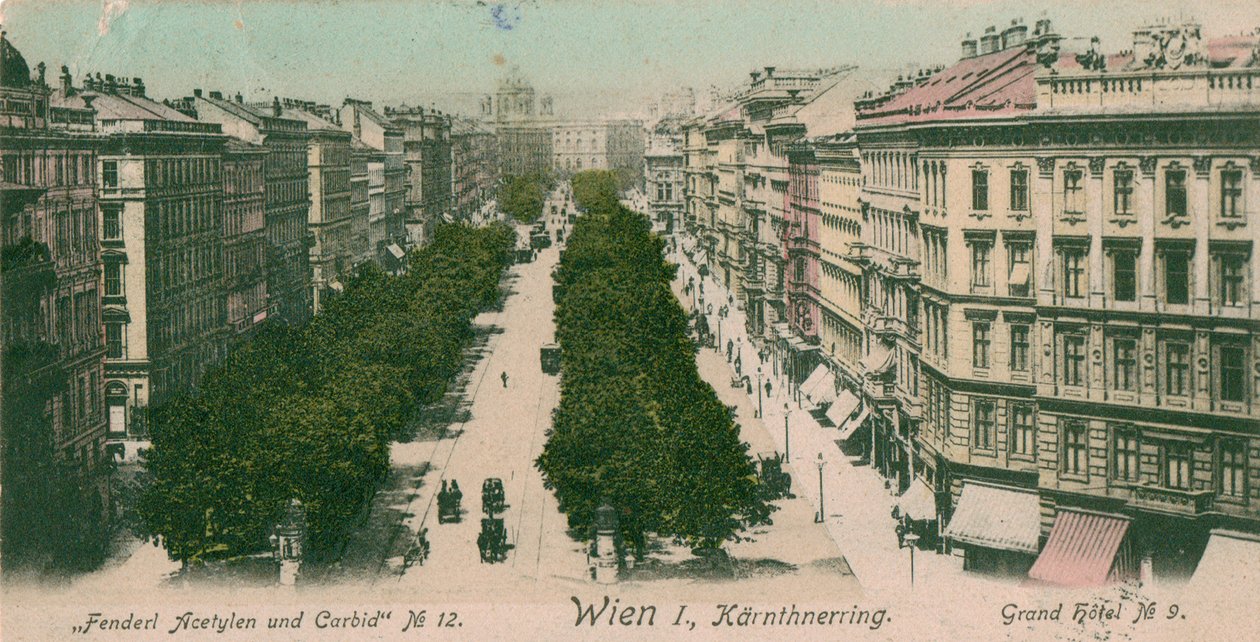 Ringstraße Kärntner Ring, Viena de Unbekannt