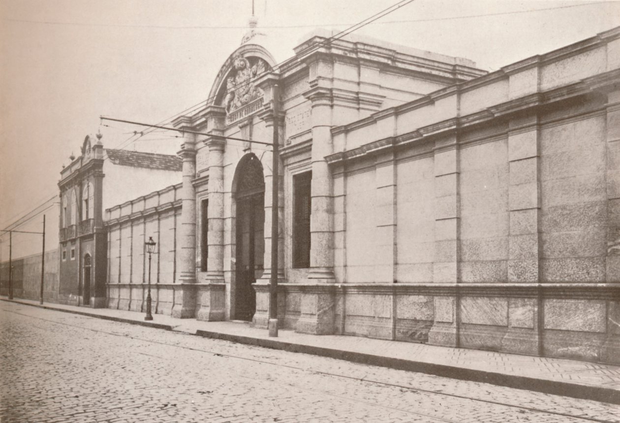 Policía de Río: Entrada a la Casa de Corrección, 1914 de Unbekannt