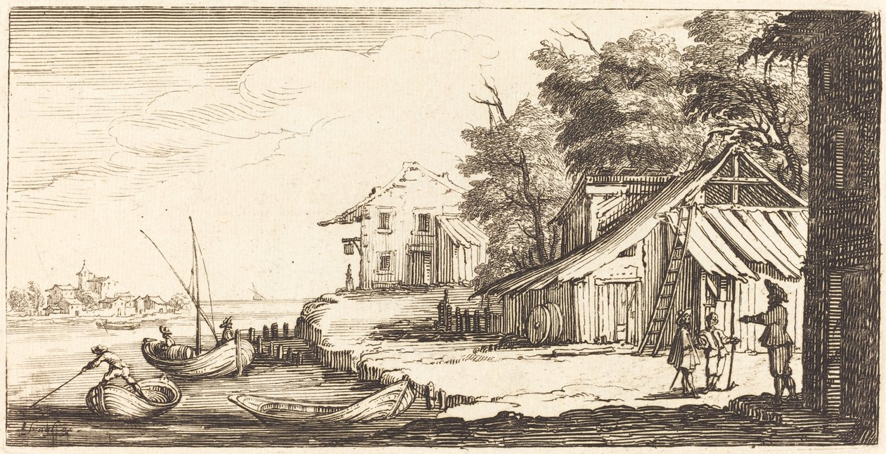Orilla del río, 1635 o después de Unbekannt