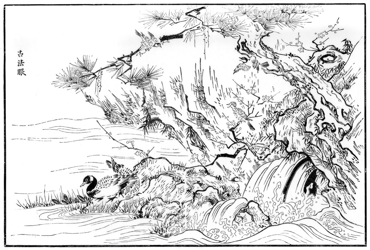 Escena del río, siglo XVI 1886 de Unbekannt