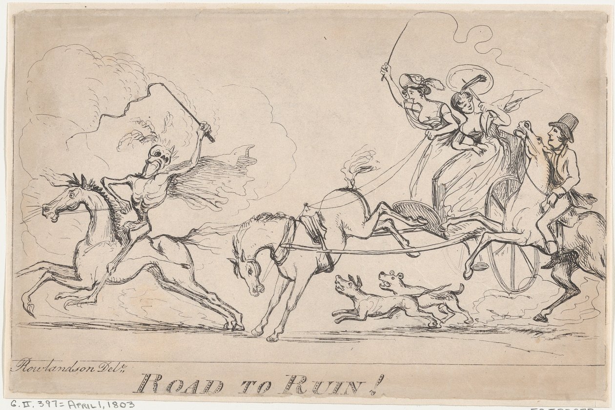 ¡Camino a la Ruina!, 1 de abril de 1803 de Unbekannt