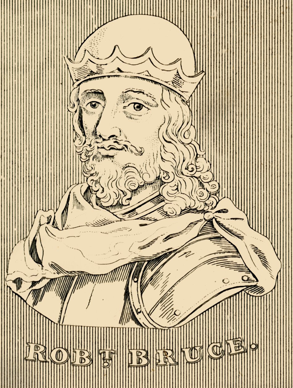 Robert Bruce, 1274-1329, 1830 de Unbekannt