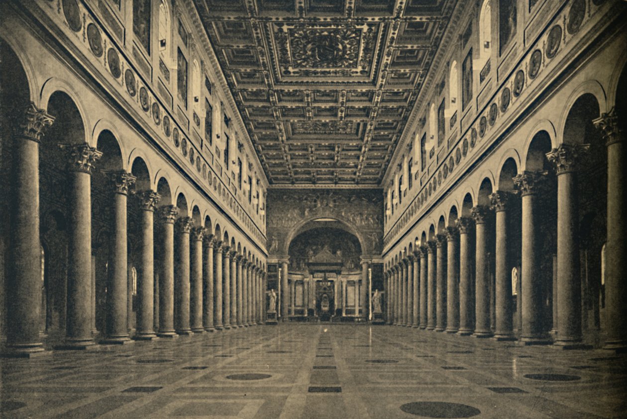 Roma - Basílica de San Pablo Extramuros, 1910 de Unbekannt