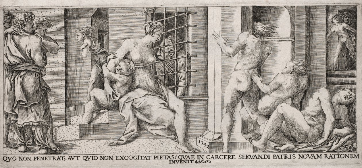 Caridad romana, 1500s de Unbekannt